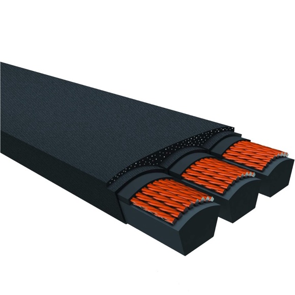 D&D PowerDrive 16/B56 Banded V Belt, Rubber - Picture 2 of 2